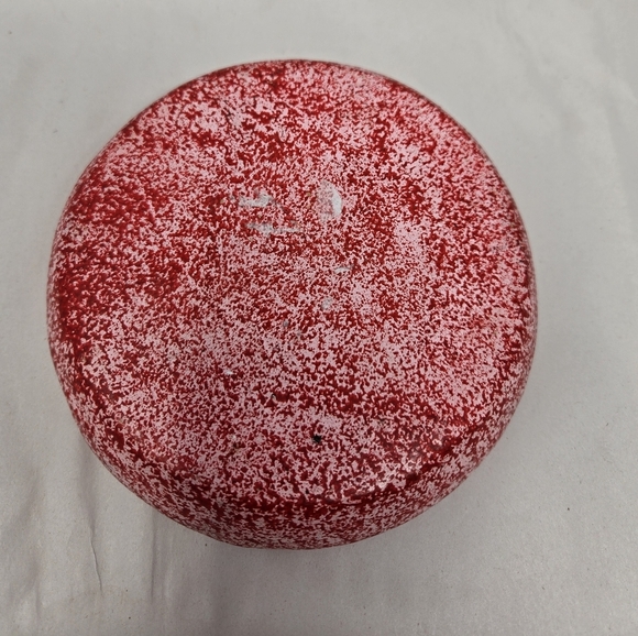 R.D. Guillen Hand Made Studio Pottery Reds & Pink Splash Of Black Primitive Look - Picture 7 of 10